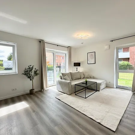 Harmony Homes - Naehe Bahnhof - Terasse - Smart-tv - Naehe Hamburg & Flughafen