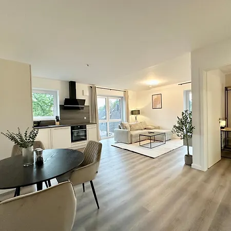 아파트호텔 Harmony Homes - Naehe Bahnhof - Terasse - Smart-tv - Naehe Hamburg & Flughafen *