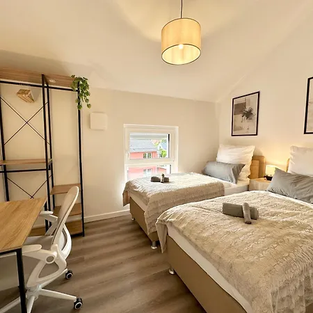 Harmony Homes - Naehe Bahnhof - Terasse - Smart-tv - Naehe Hamburg & Flughafen 3*