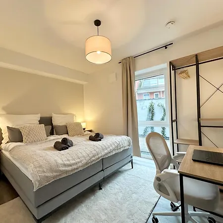 Harmony Homes - Naehe Bahnhof - Terasse - Smart-tv - Naehe Hamburg & Flughafen